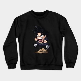 Black Goku Fuck - Dragonball z | Anime Crewneck Sweatshirt